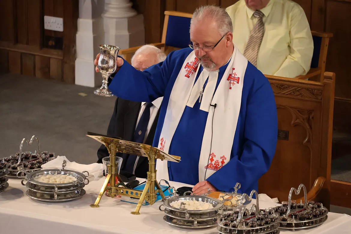 Easter Communion service